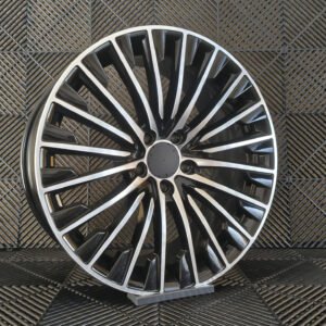 JUEGO DE 4 LLANTAS MERCEDES AMSLN55 19X8,5 ET40+ 19X9,5 ET45 BLACK METAL
