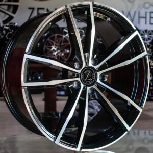 JUEGO DE 4 LLANTAS BMW 5574X 18X8 ET35 5-120 BLACK METAL
