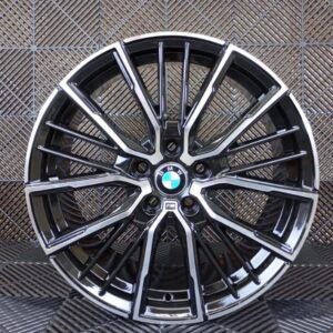JUEGO DE 4 LLANTAS BMW XM16 19 BLACK METAL + 4 TP