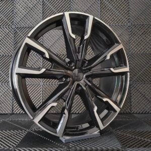JUEGO DE 4 LLANTAS BMW XM27 19 BLACK METAL + 4TP