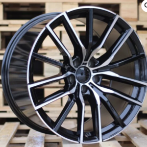 KIT DE 4 LLANTAS BMW XM46 20 BLACK METAL Y NEUMATICOS 275/40R20+315/35R20 LANDSPYDER SPORTRAXX