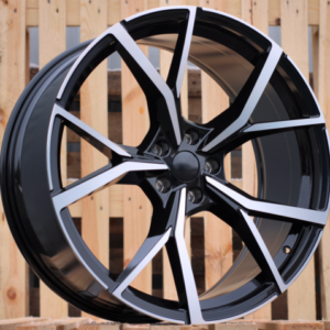 JUEGO DE 4 LLANTAS VOLSWAGEN R32G 18 BLACK METAL