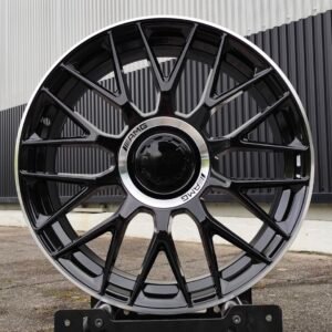 JUEGO DE 4 LLANTAS MERCEDES AMV61 18 BLACK METAL