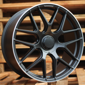 KIT DE 4 LLANTAS MERCEDES AM46A 19 BLACK Y NEUMATICOS 235/35R19 TRACMAX TX3+4TP
