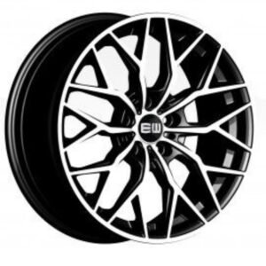 JUEGO DE 4 LLANTAS EW46 19 BLACK METAL
