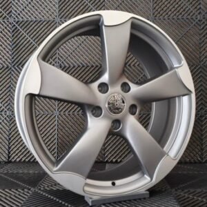 JUEGO DE 4 LLANTAS AUDI TTRST 18 GREY METAL