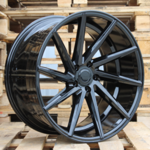 JUEGO DE 4 LLANTAS VOSS CV76 19X8,5 5X108 BLACK
