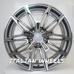 JUEGO DE 4 LLANTAS BMW M87M 20X8,5 ET35+20X9,5 ET43 GREY METAL