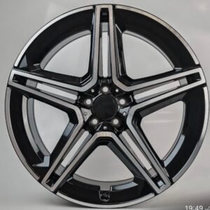 JUEGO DE 4 LLANTAS MERCEDES AM62A 19X8,5 ET40 y 19X9,5 ET45 BLACK METAL