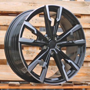 JUEGO DE 4 LLANTAS BMW YF5710 19X8 ET50 ET50 5X112 BLACK METAL