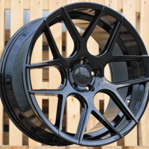 LLANTAS PARA BMW R20x9 5X112 ET 30 66.5 SSA03 (HX022) Black (BL) Fits for HAXER (Z2+Z3) (Rear+Front)
