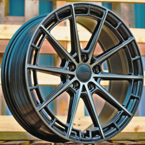 LLANTAS PARA BMW R19x8.5 5X112 ET 40 66.5 HX019F (F9793) Black Half Matt Double Tinted Face (BLHMDTF) Fits for HAXER (M+P2) (HYBRID FORGED New Design)