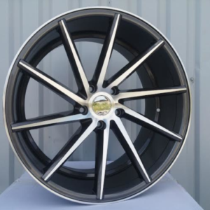 LLANTAS PARA BMW R19x9 5X120 ET 35 72.6 XF096 Grey Polished (MG) Fits for RACIN