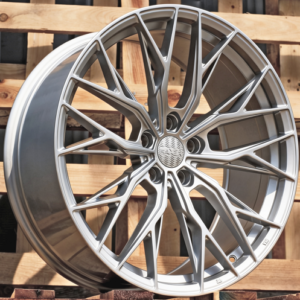 LLANTAS PARA BMW R20x9.5 5X112 ET 40 66.5 HX042 (IN0387) Silver Shining (SS) Fits for HAXER (P)
