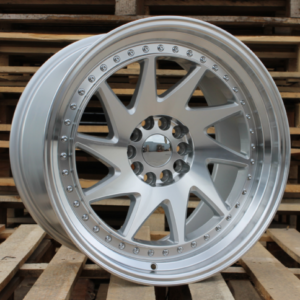 LLANTAS PARA BMW R18x8.5 5X120 ET 25 74.1 XFA39 Machined Silver (MS) Fits for RACIN