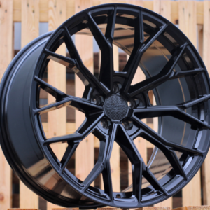 LLANTAS PARA BMW R20x10.5 5X120 ET 40 72.6 HX039 Black (BL) Fits for HAXER (K2) (Rear+Front)