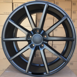 LLANTAS PARA BMW R18x8 5X120 ET 35 72.6 HX014 (QC2211) Black Half Matt (BLHM) Fits for HAXER