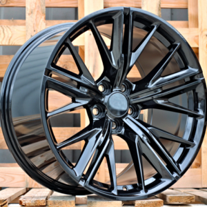 LLANTAS PARA BMW R20x11 5X120 ET 43 66.9 B1609 Black (BL) Fits for CHEVR (Z6) (CAMARO (Rear+Front)