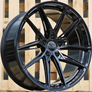 LLANTAS PARA BMW R20x10.5 5X112 ET 42 66.5 HX08F (23140) Black (BL) Fits for HAXER