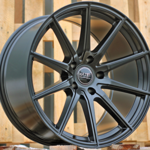 LLANTAS PARA BMW R19x9 5X120 ET 33 72.6 HX034 (B5797) Black Half Matt (BLHM) Fits for HAXER (K4+K2) (Only Rear+Front)