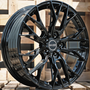 LLANTAS PARA BMW R18x8 5X120 ET 35 72.6 HX042 (A5871) Black (BL) Fits for HAXER (P) (Rear+Front)