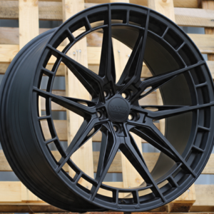 LLANTAS PARA BMW R20x9 5X112 ET 31 66.5 HX046F Black Half Matt (BLHM) Fits for HAXER (P1) (HYBRID FORGED Rear+Front)