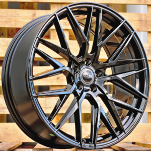 LLANTAS PARA BMW R18x8 5X120 ET 40 72.6 HX035 (B5902) Black (BL) Fits for HAXER (K2)