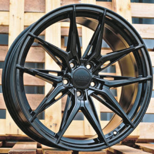 LLANTAS PARA BMW R18x8 5X120 ET 34 72.6 HX036 (IN3614F) Black (BL) Fits for HAXER (P) (HYBRID FORGED)