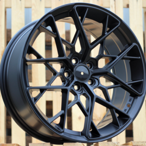 LLANTAS PARA BMW R18x8 5X120 ET 35 72.6 Q1131 (FBX049) Black Matt (BM) Fits for RACIN (K7) (HYBRID FORGED Style HRE)