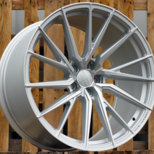 LLANTAS PARA BMW R20x8.5 5X112 ET 35 66.5 HX06F Polished Silver Half Matt (MSHM) Fits for HAXER (K2+K4) (HYBRID FORGED (Front+Rear)