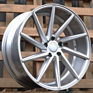 LLANTAS PARA BMW R18x8 5X120 ET 35 72.6 B1058 Machined Silver (MS) Fits for RACIN